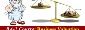 Ein55 Business Analysis Course - Business Valuation