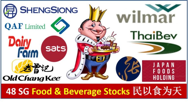 48 Singapore Food & Beverage Stocks (民以食为天) - Ein55